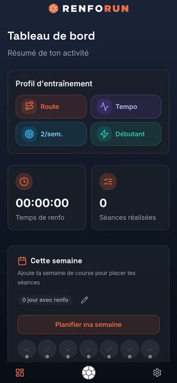 RenfoRun - décris ton profil coureur